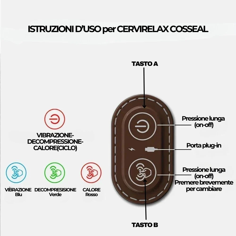 Cervi™ - Cuscino in Memory per Cervicale
